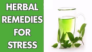 ✅Herbal remedies for stress  herbal remedies for depression blessed zone  dr axe [upl. by Noicpesnoc819]