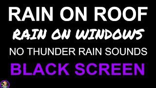 Heavy Rain On House Gutters Night Rain On House Roof Rain On Windows Rain Downpour 10 Hours Zzz [upl. by Nhguavaj]