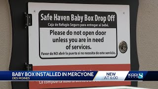 Iowas second Safe Haven Baby Box installed [upl. by Selie]