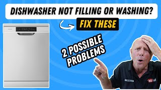 How to service dishwasher not filling with water or washing correctly White Westinghouse Electrolux [upl. by Ahsenav]