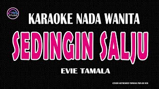 SEDINGIN SALJU  Karaoke Nada Wanita EVIE TAMALA [upl. by Ycniuq424]