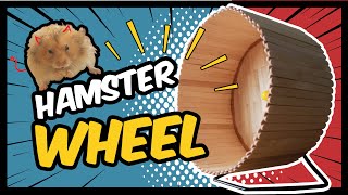 How to make your own Hamster Wheel DIY [upl. by Gamages884]