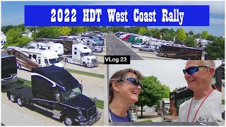 2022 West Coast HDT Rally  RV Fulltime Lifestyle  Cool Trucks [upl. by Abercromby616]