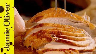 How To Carve A Turkey  Jamie Oliver [upl. by Nitsur]