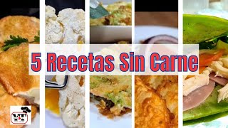 5 RECETAS FÁCILES SIN CARNE PARA CUARESMA [upl. by Nhguavad]