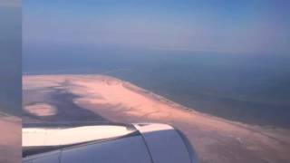 Landing in Masirah island [upl. by Enilegnave]