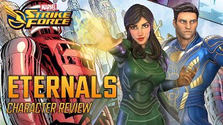 Sersi amp Ikaris  Eternals Character Review  MARVEL Strike Force [upl. by Arannahs]