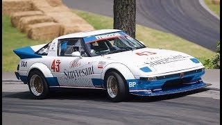 320Hp9000Rpm Mazda RX7 Group C  Allan Moffat´s Replica Car  Leadfoot 2018 [upl. by Adallard]