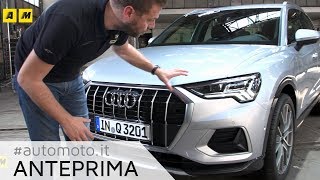 Audi Q3 2019  Ecco la nuova generazione ENGLISH SUB [upl. by Anaiv151]