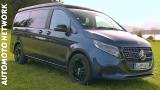 Exploring Luxury Travel MercedesBenz VClass Marco Polo 2024 Updates [upl. by Skcirdnek57]