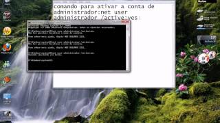 Video AulaativarhabilitarLiberar a conta de SuperAdministrador Total do Windows 7 Com Voz [upl. by Yarg]