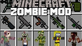 Minecraft ZOMBIE APOCALYPSE MOD  SAVE THE VILLAGERS EDITION Minecraft [upl. by Arata]