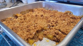 Peach Crisp [upl. by Ahtrim]