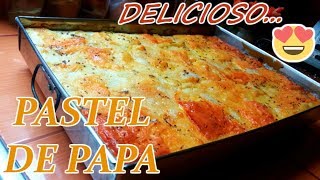 SABROSO PASTEL DE PAPA  COMIDA PERUANA  AREQUIPEÑA 2018 [upl. by Adleremse]