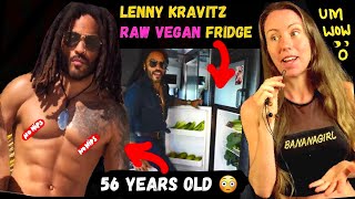 Freelee reacts to Lenny Kravitz raw vegan fridge awesome but 1 problem 🧐 86 [upl. by Oribel]