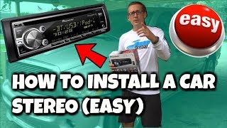 How to Install a Car Stereo Single Din Car Audio 101 [upl. by Powe223]