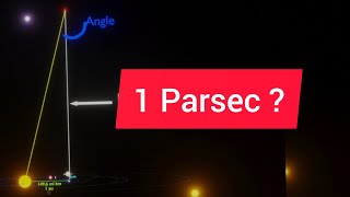 What is Parsec  How 1 parsec is measured [upl. by Ahsoyem]