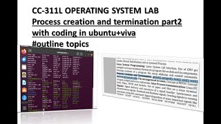 process creation and termination waitexitexecl commandCC311LinnovateITzoneofficial [upl. by Aramoix]