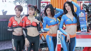 4k PPsuperwheels Model Bangkok Auto Salon 2019 [upl. by Nahtnoj]