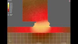 Projection Welding  Temperature [upl. by Gerdi]