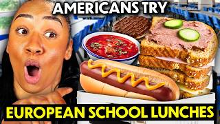 Americans Try European School Lunches Italy Norway Germany [upl. by Caren]