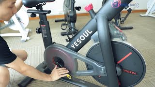 Yesoul S3 Spinning Bike Unboxing and Installation [upl. by Laks]