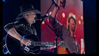 Jason Aldean – Shouldve Been A Cowboy Toby Keith Tribute Live from the 59th ACM Awards [upl. by Forsyth]