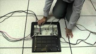 Wiremold Evolution Floor Box Features Cable Management Guides [upl. by Ardnassak]