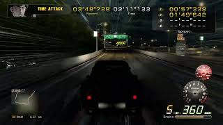 4K Wangan Midnight PS3  C1 Inward 348quot607 [upl. by Netsirhk596]