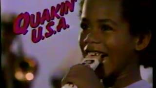 1985 Quaker Chewy Granola bar quotQuakin USAquot TV Commercial [upl. by Siwel]