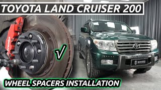 Land Cruiser 200 Wheel Spacer Installation StepbyStep Guide  BONOSS Toyota Parts Online [upl. by Phillipe]