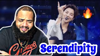 BTS Jimin 방탄소년단 지민  Serendipity  Live Performance  REACTION [upl. by Grimona]