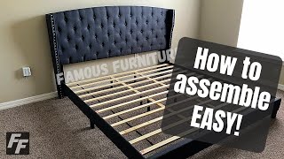 How to assemble a platform bed [upl. by Fianna754]