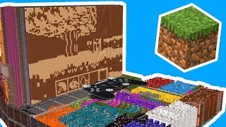 I made Minecraft in Minecraft with redstone [upl. by Shanda]