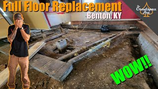 Full Floor Replacement Benton KY [upl. by Artenal]