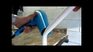 How to Bend PVC Pipe  quick lesson [upl. by Armbrecht964]