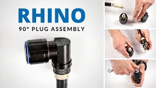 Rhino Connector  90° Plug Assembly [upl. by Hughes]