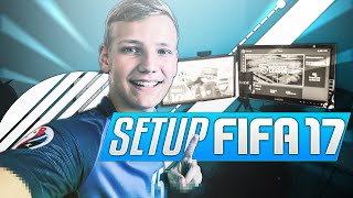 MON SETUP POUR FIFA 17  LE SETUP DE YOUTUBEUR [upl. by Idnym]