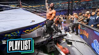 Final moments of 7 SummerSlam rematches WWE Playlist [upl. by Aniram]