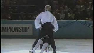 Torvill amp Dean GBR  1985 World Professional Figure Skating Championships Technical Dance [upl. by Aleunam]