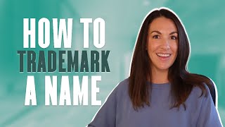 Trademark Tips for STANDARD CHARACTER MARKS  How to Trademark a Name [upl. by Mark]