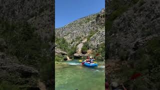 Zrmanja river rafting in Croatia [upl. by Alikahs]