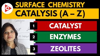 Catalysis AZ  Surface Chemistry  Catalyst  Enzymes  Zeolites [upl. by Duj770]