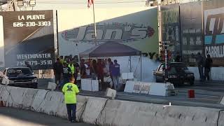 Race action from IRWINDALE DRAGSTRIP  GRUDGE FEST [upl. by Roux705]