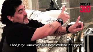 Diego Maradona on the greatest goal evermp4 [upl. by Tarton]