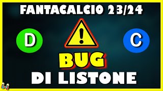 TUTTI i BUG di LISTONE al FANTACALCIO 2324 [upl. by Ricardo]