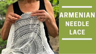 Needle Lace for Beginners Part 2 of 8 [upl. by Nadabus]