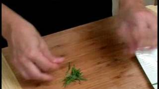 Cooking Tips  How to Chop Tarragon [upl. by Aryan]