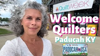 Welcome to QUILT WEEK in Paducah KY 🧵 Life in Quilt City USA [upl. by Mccourt204]