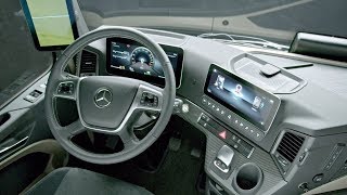 2019 MercedesBenz Actros Interior [upl. by Palermo826]